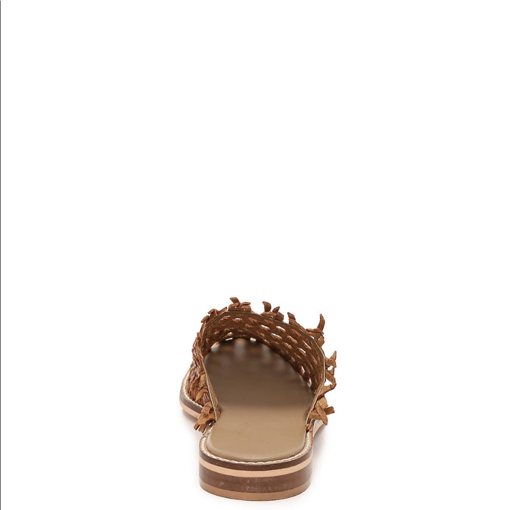 FREE PEOPLE Mirage Mule Cognac Woven Leather NWT - Picture 6 of 7